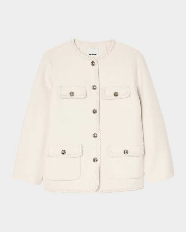 Ethel Wool-Blend Coat